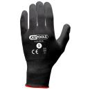 Gants microfibres noirs - KS Tools - 310.0325