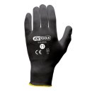 Gants microfibres noirs - KS Tools - 310.0335