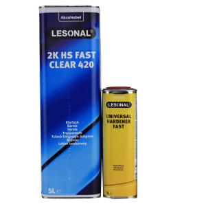 Lesonal - Kit Vernis 2K HS Fast Clear 420 - Kit 2K HS FAST CLEAR
