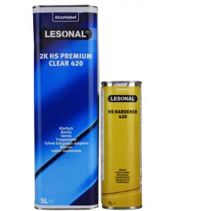 Lesonal - Kit Vernis 2K HS PREMIUM Clear 420 - Kit 2K PREMIUM