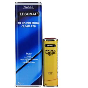 Lesonal - Kit Vernis 2K HS PREMIUM Clear 420 - Kit 2K PREMIUM