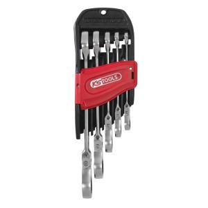 KS Tools - Jeu de 5 clés mixtes à - 503.4805
