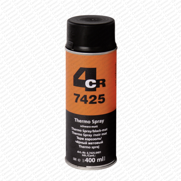 Peinture Haute Température Aérosol Noir 4cr 400ml Noir 400ml