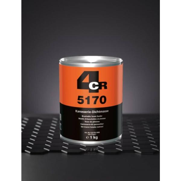 4CR Mastic de finition nitro-cellulosique gris 900g - Carrosserie