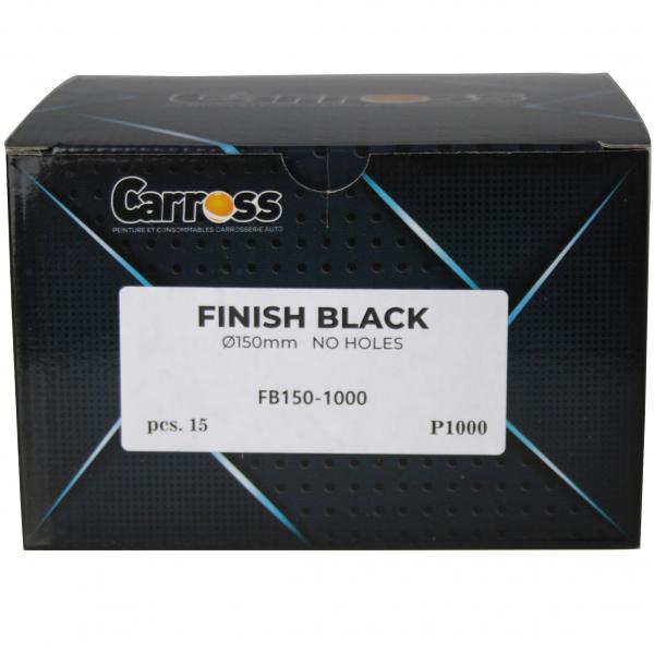 Disque abrasif Finish Black Intercarross P1000 à P4000