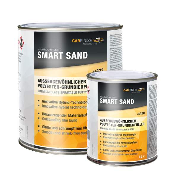 Mastic Polyester ultra garnissant - Smart sand 1L / pistolable